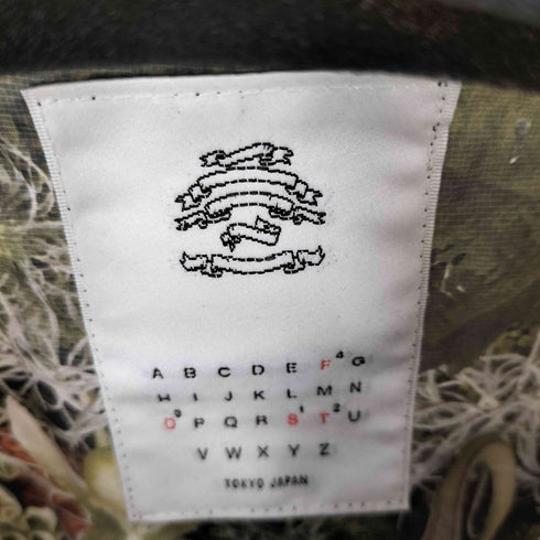 ストフ STOF ボタニカル柄 シェルビッグTシャツ メンズ JPN:S