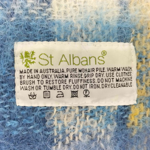 セントアンドリュース St. Andrews ピュアモヘアパイル スローケット メンズ