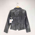 バナナリパブリック BANANA REPUBLIC lamb leather 00s ラムレザー2Bテーラードジャケット レディース S