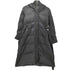 STYLE FLY はっ水 Aラインシルエットロングダウンコート レディース JPN:S