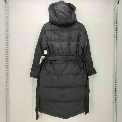 STYLE FLY はっ水 Aラインシルエットロングダウンコート レディース JPN:S