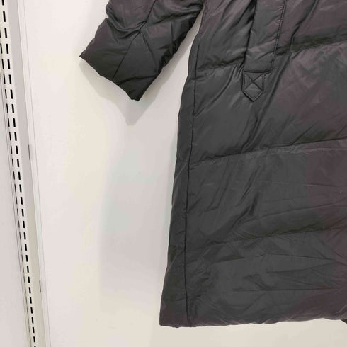 STYLE FLY はっ水 Aラインシルエットロングダウンコート レディース JPN:S