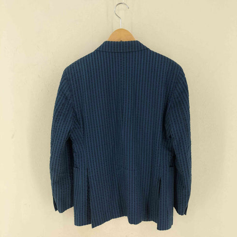 アザブテーラー 麻布テーラー AZABU TAILOR シアサッカー 2Bテーラードジャケット メンズ JPN:46