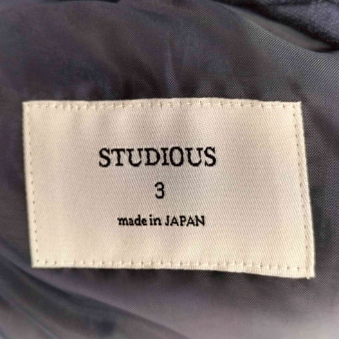 ステュディオス STUDIOUS ウールストレッチダウン メンズ JPN:3