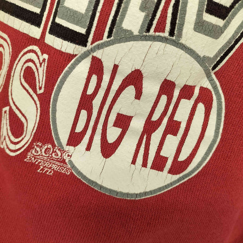 タルテックス TULTEX nebraska huskers プリント スウェット メンズ import:L