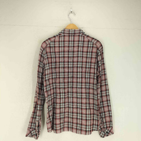 バーバリーブルーレーベル BURBERRY BLUE LABEL ホース刺繍チェックシャツ メンズ L