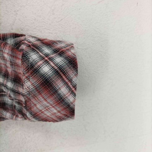 バーバリーブルーレーベル BURBERRY BLUE LABEL ホース刺繍チェックシャツ メンズ L