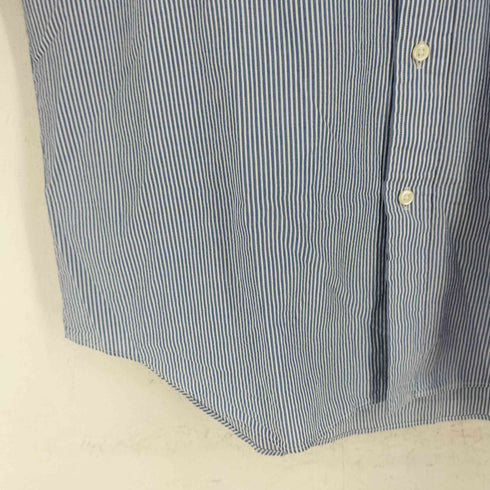 ポロラルフローレン POLO RALPH LAUREN GUARANTEED TO WRINKLE シアサッカー ボタンダウンシャツ メンズ JPN:L