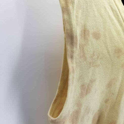 ラコステ LACOSTE 80-90s フランス製 ワンポイントロゴ タイダイニットベスト メンズ 7