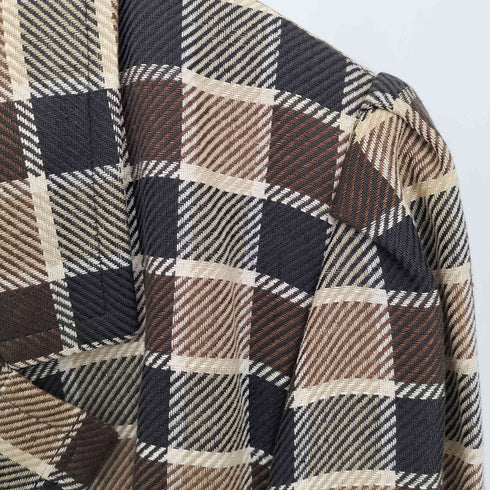 ジバンシィ GIVENCHY チェック ダブルブレスト 1B テーラードジャケット レディース JPN:13号
