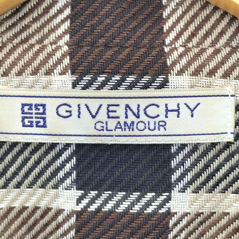 ジバンシィ GIVENCHY チェック ダブルブレスト 1B テーラードジャケット レディース JPN:13号