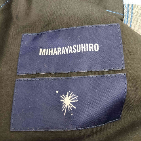 ミハラヤスヒロ MIHARA YASUHIRO レーヨンコットン チェック柄イージーパンツ メンズ JPN:46
