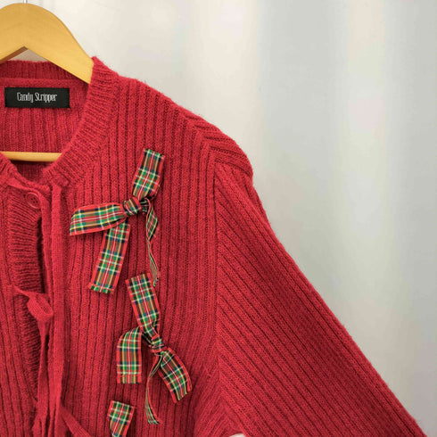 キャンディストリッパー Candy Stripper FANCY RIBBON KNIT CARDIGAN ファンシー リボン ニット カーディガン レディース 2