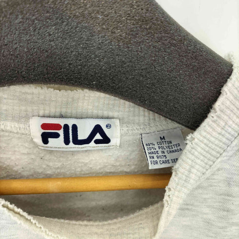 フィラ FILA 90S カナダ製 スウェット トレーナー メンズ M
