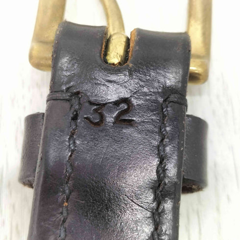 HARDY&PARSONS レザー ベルト メンズ 32
