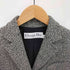 クリスチャンディオール Christian Dior 3B ツイード テーラード ジャケット レディース FR:34