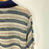 ORO Golden Threads 70-80S シースルー ボーダー S/S ポロシャツ VINTAGE メンズ import:XL
