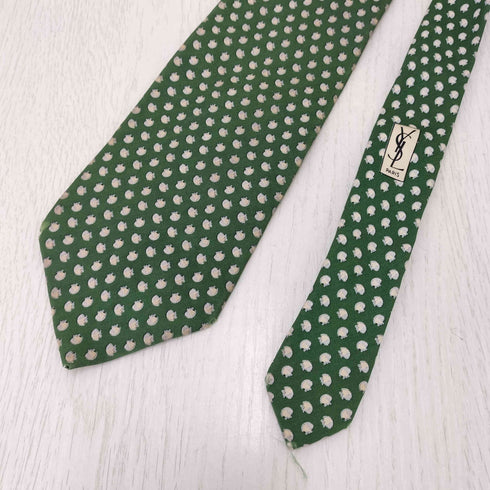 イブサンローランプールオム Yves Saint Laurent Pour Homme 総柄 ネクタイ メンズ