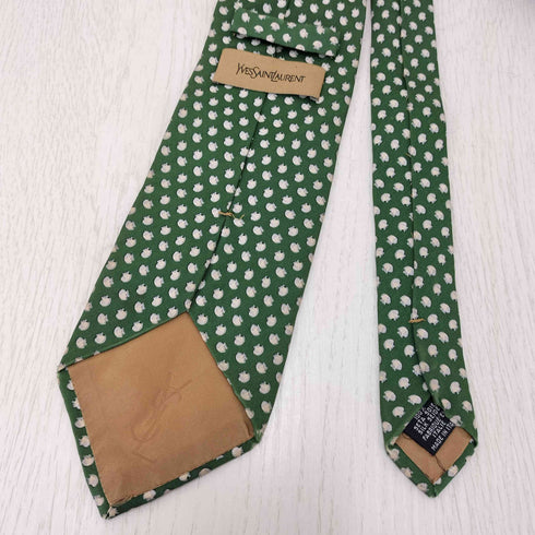 イブサンローランプールオム Yves Saint Laurent Pour Homme 総柄 ネクタイ メンズ