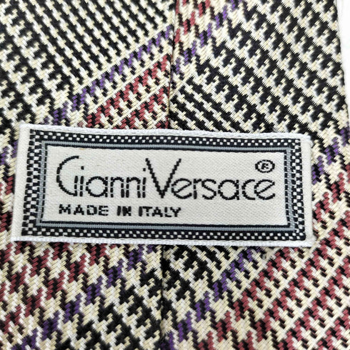 ジャンニヴェルサーチ GIANNI VERSACE 総柄 ネクタイ メンズ