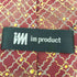 アイムプロダクトイッセイミヤケ im product ISSEY MIYAKE 総柄ネクタイ メンズ