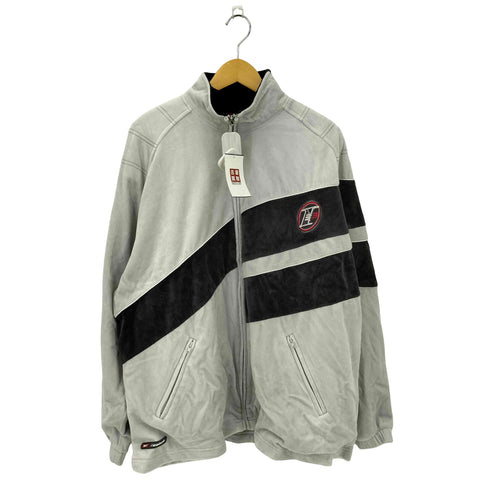 リーボック Reebok 00s NBA チームロゴ刺繍 ベロアジャケット ジャージ メンズ