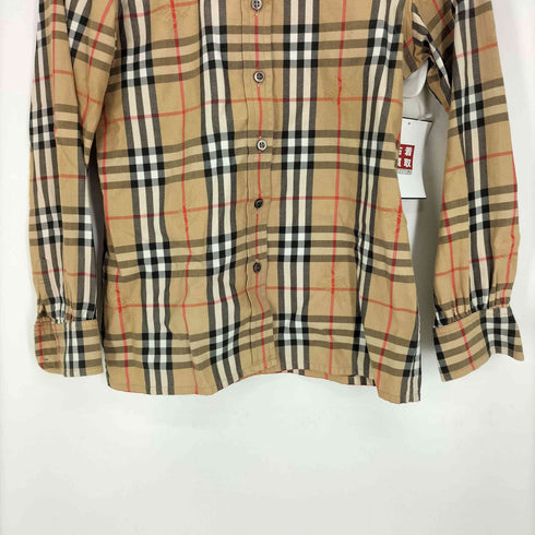バーバリーズ BURBERRYS 80-90S OLD ホースシャドウ ノバチェック L/S シャツ レディース