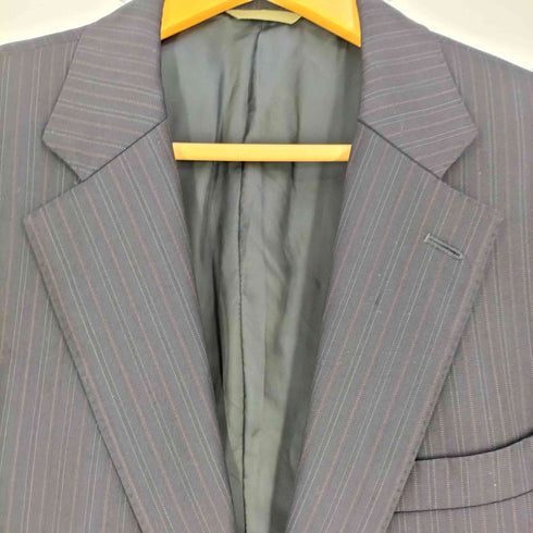 ダーバン DURBAN TASMANIAN ストライプ 2B テーラードジャケット メンズ 98AB6