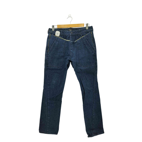 キャスパージョン CASPER JOHN レイヤードデザイン デニムパンツ メンズ JPN:L