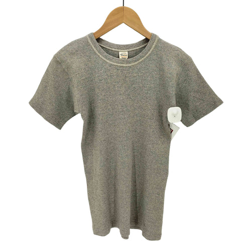 ウエアハウス WAREHOUSE リブ サーマル クルーネック S/S カットソー メンズ JPN:M