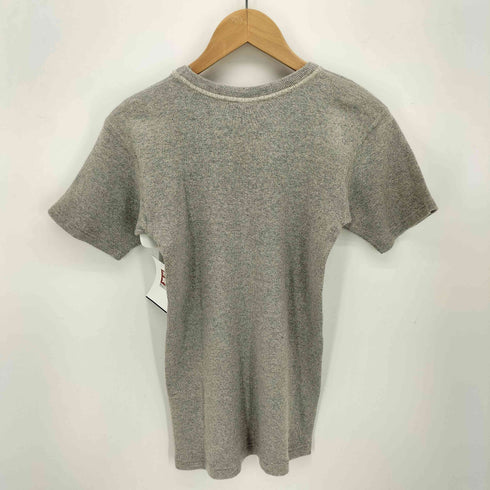 ウエアハウス WAREHOUSE リブ サーマル クルーネック S/S カットソー メンズ JPN:M