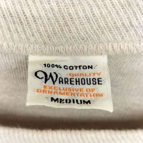 ウエアハウス WAREHOUSE リブ サーマル クルーネック S/S カットソー メンズ JPN:M