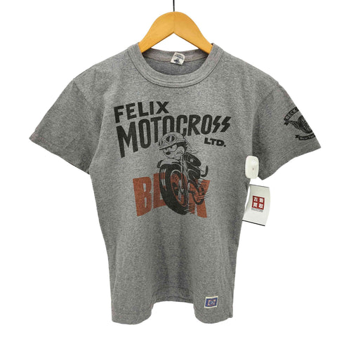 トイズマッコイ TOYS McCOY キャラクター モチーフデザイン 染み込み 両面 プリント クルーネック S/S Tシャツ メンズ JPN:S
