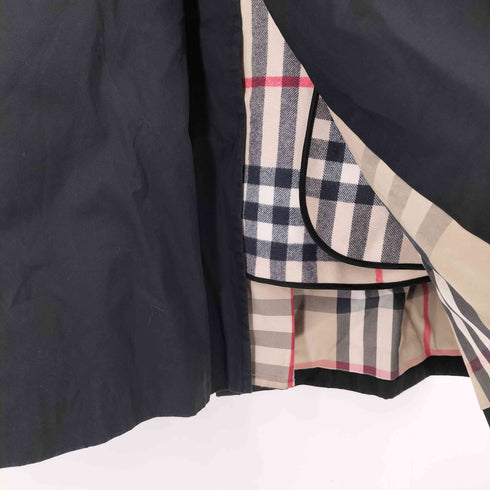 バーバリーロンドン BURBERRY LONDON カシミヤ混ノバチェックライナー付き 裏地ノバチェックトレンチコート メンズ 94-175-6