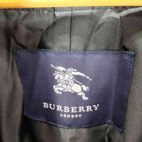 バーバリーロンドン BURBERRY LONDON カシミヤ混ノバチェックライナー付き 裏地ノバチェックトレンチコート メンズ 94-175-6