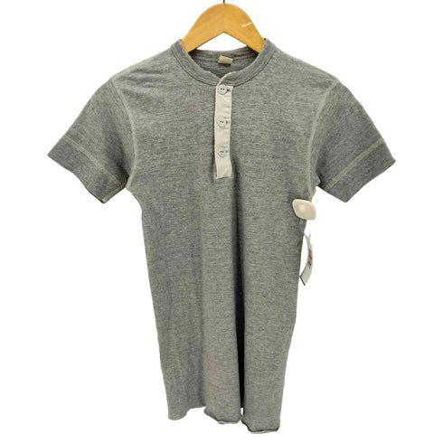 リアルマッコイズ THE REAL McCOY SPORTS WEAR ヘンリーネック S/S カットソー メンズ 36