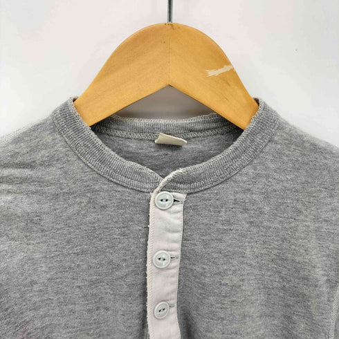 リアルマッコイズ THE REAL McCOY SPORTS WEAR ヘンリーネック S/S カットソー メンズ 36