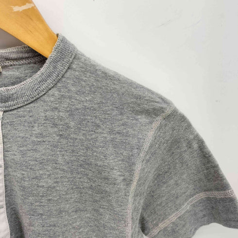 リアルマッコイズ THE REAL McCOY SPORTS WEAR ヘンリーネック S/S カットソー メンズ 36