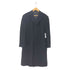 pure cashmere カシミヤ100比翼ステンカラーコート メンズ S