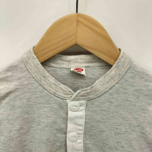 リアルマッコイズ THE REAL McCOY SPORTS WEAR ヘンリーネック S/S カットソー メンズ 36