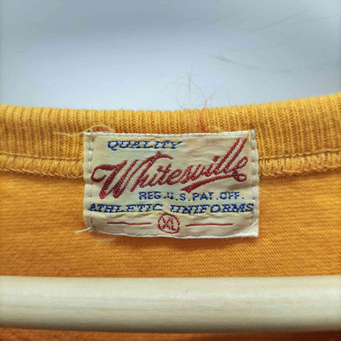 ホワイツビル Whitesville ATHLETIC UNIFORMS クルーネック ロンT メンズ import:XL