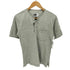 エンジニアードガーメンツ Engineered Garments 旧タグ ヘンリーネック ボーダー S/S カットソー メンズ JPN:XS