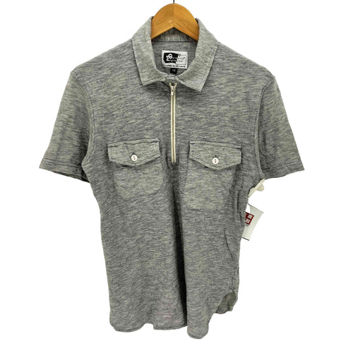 エンジニアードガーメンツ Engineered Garments 旧タグ ハーフジップ プルオーバー S/S ポロ シャツ メンズ JPN:XS