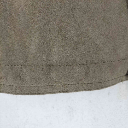 STANLEY BLACKER SPORTS 裏地ファーフェイクスエード比翼ステンカラーコート メンズ 31