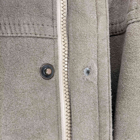 STANLEY BLACKER SPORTS 裏地ファーフェイクスエード比翼ステンカラーコート メンズ 31