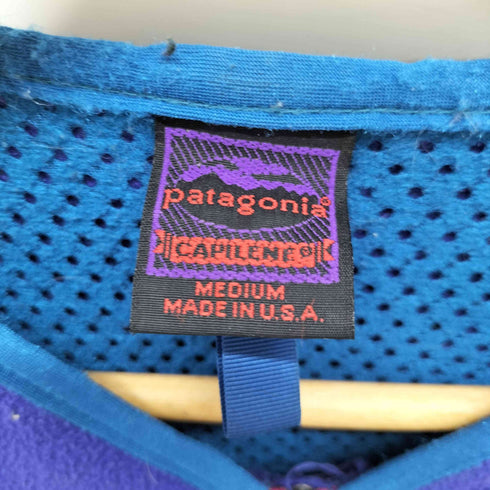 パタゴニア patagonia CAPILENE キャプリーン カヌー カヤック プルオーバーフリース メンズ