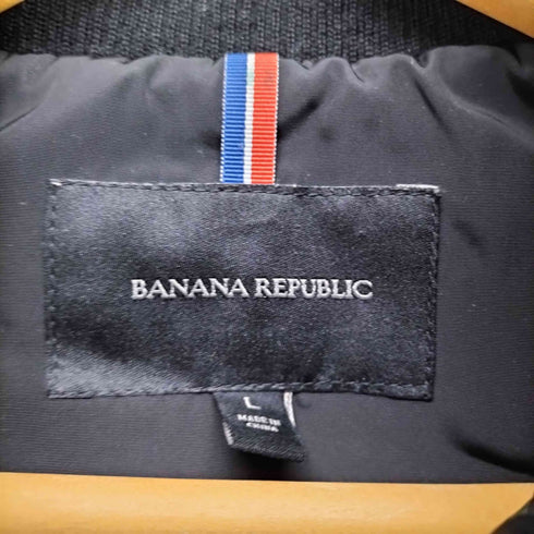 バナナリパブリック BANANA REPUBLIC ウール切替キルティングジャケット メンズ L