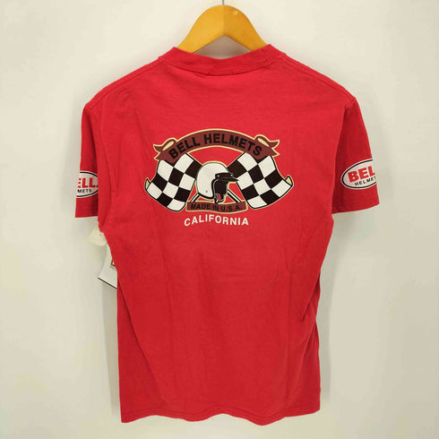 BELL USA製 袖 プリント S/S クルーネック Tシャツ メンズ import:S