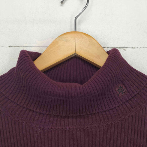 ローレンラルフローレン LAUREN RALPH LAUREN ネックロゴ刺繍タートルネックニット レディース L