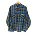 ティンバーランド Timberland 90S WEATHERGEAR コットン フランネル ジップアップ シャツ ジャケット メンズ